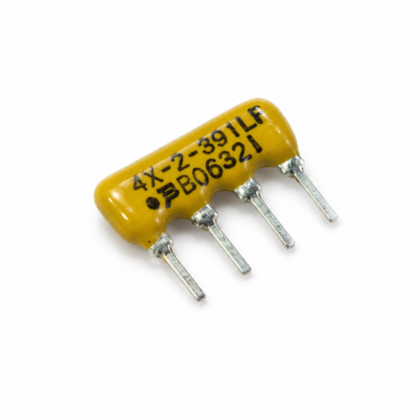 Network Resistor 390 ohm 4 pin