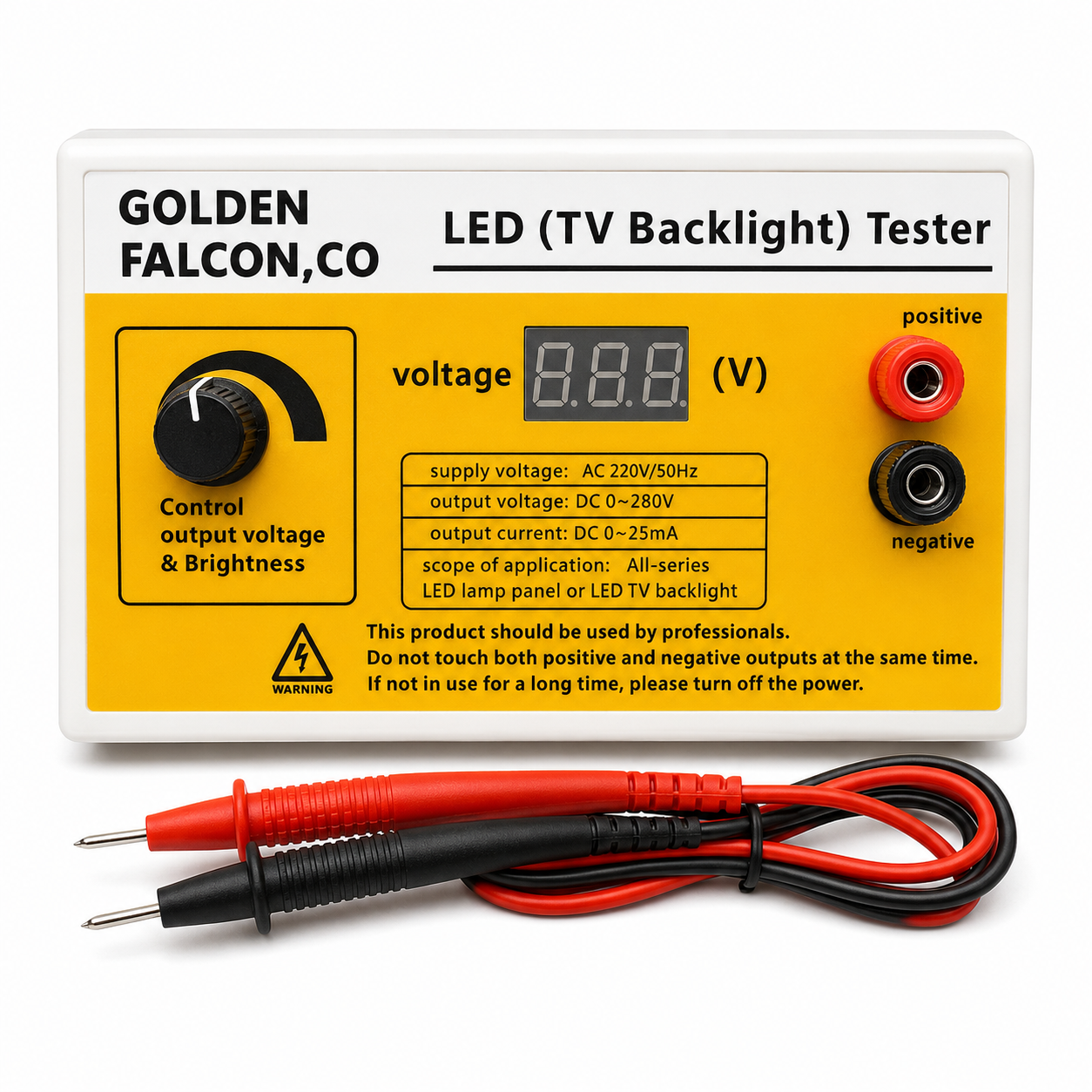 Golden Falcon LED/LCD TV Backlight Tester with Voltage Control ,Electrolik