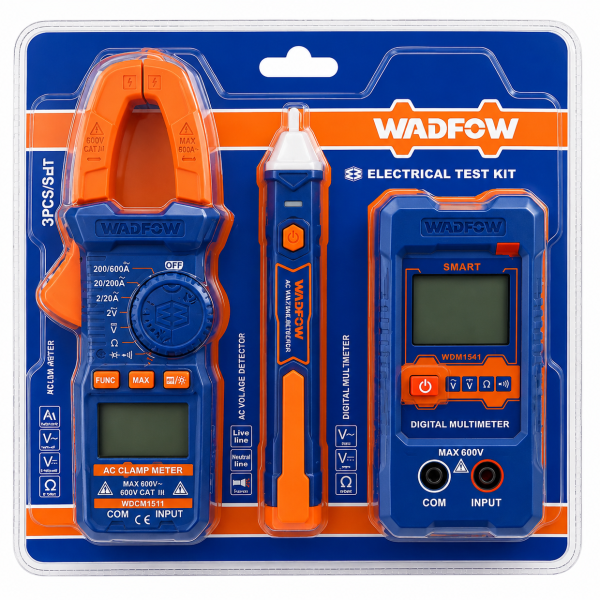 WADFOW Electrical Test Kit 3PCS,Electrolik