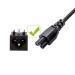 Panel Mount Plug Adapter AC 250V 2.5A IEC C6 - Image 3