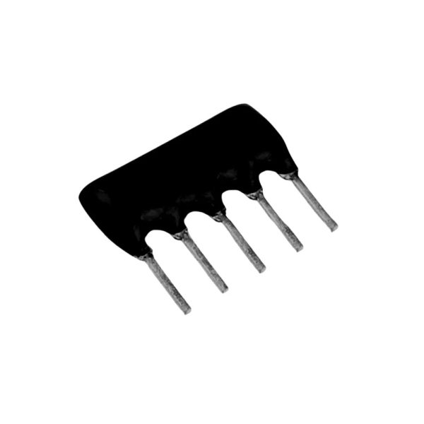 Network Resistor 390 ohm 5 pin