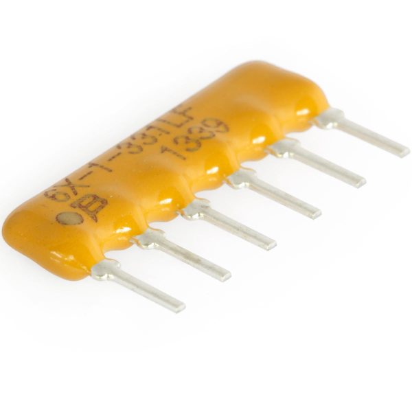 Network Resistor 220k ohm 6 pin