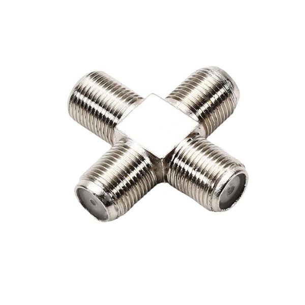 Coaxial Adapter 4 Way Female