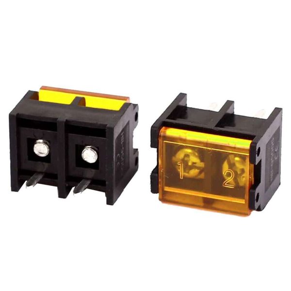 Terminal Block 2Pin 9.5mm Pitch with Cover