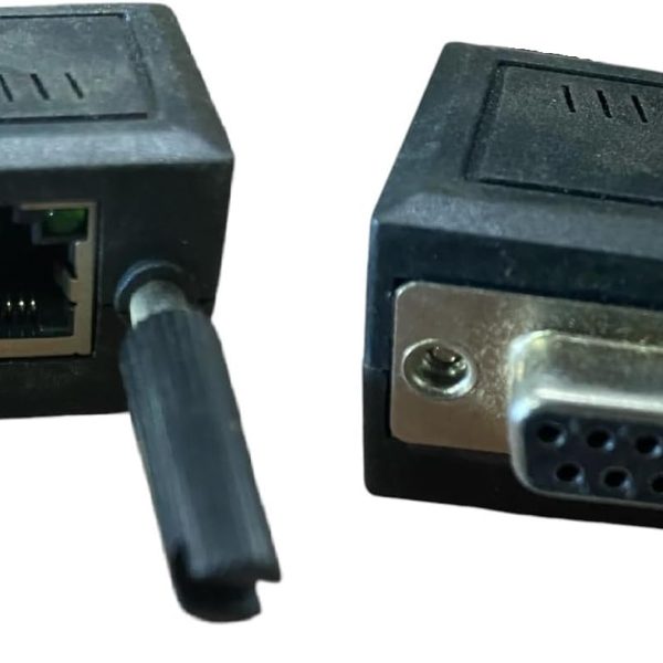 VGA Female to Ethernet Connector Adapter