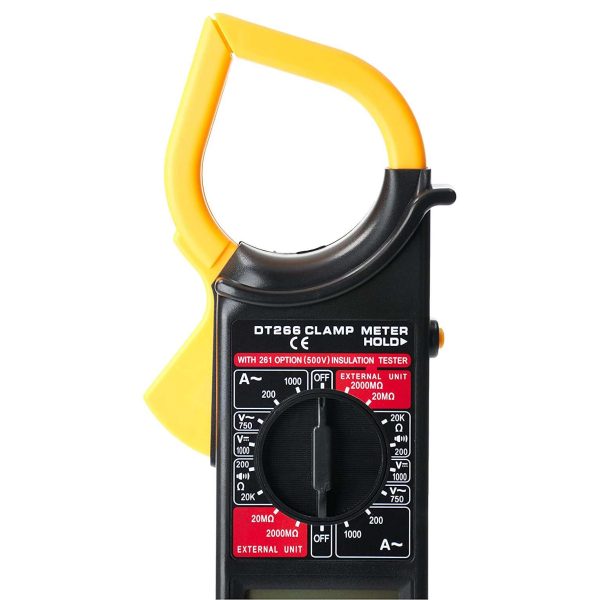 Digital voltmeter ammeter ohmmeter multimeter volt ac dc tester clamp meter