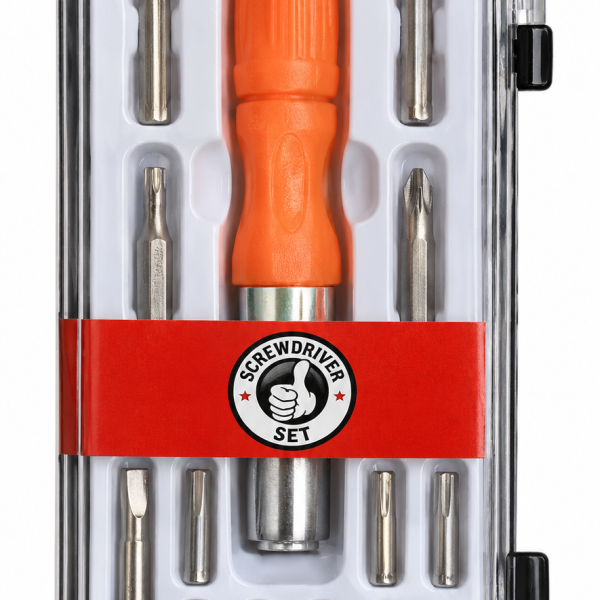 Precision Screwdriver Bit Set with Handle