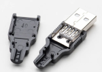 USB Socket A-Type Male Shell 3pcs