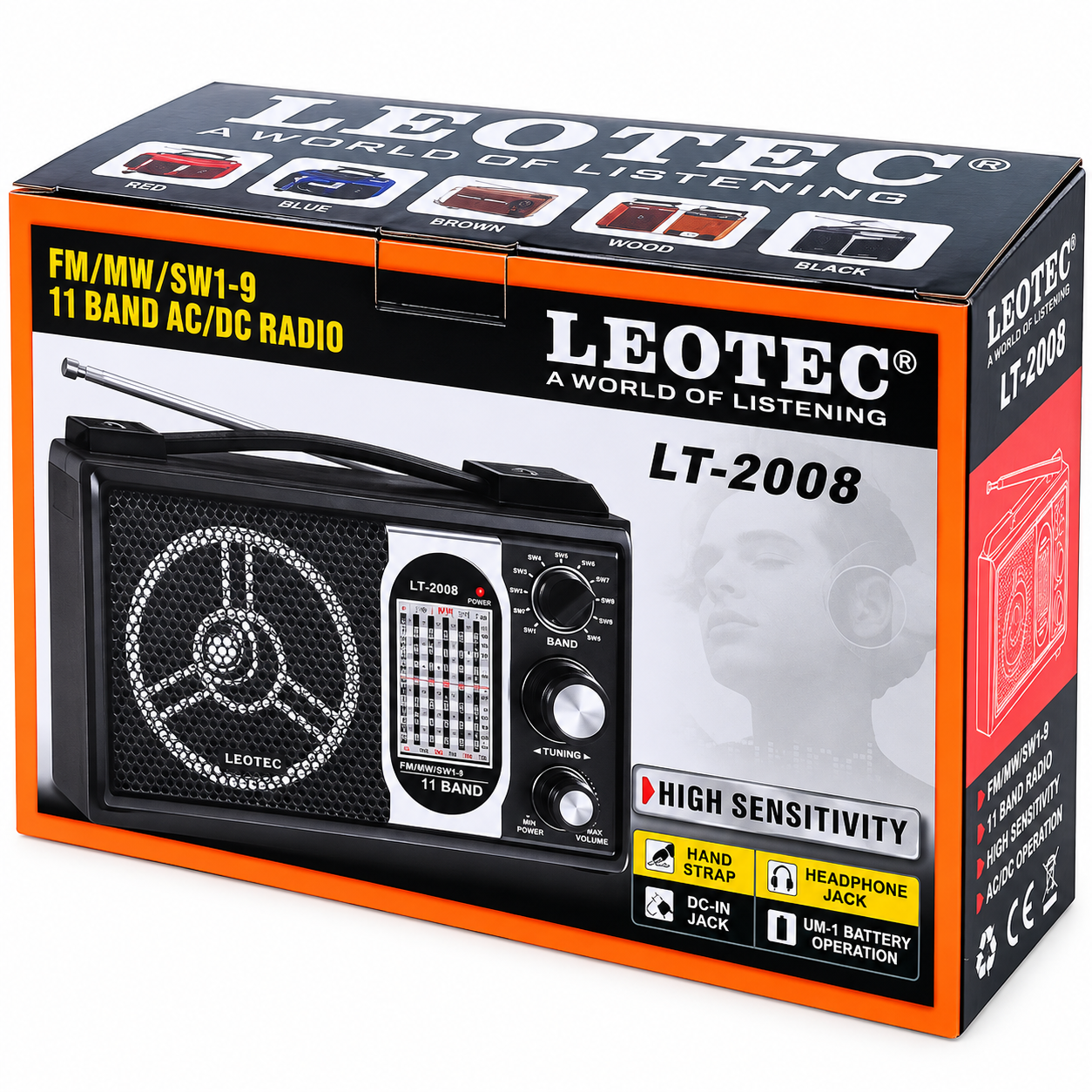 Leotech LT-2008 Wood Radio