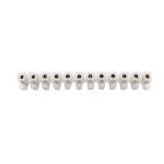 Terminal Block Black H-Type 2Row 12P White - Image 2