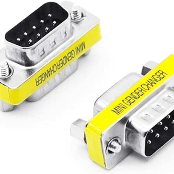 VGA Male 9 Pin Double