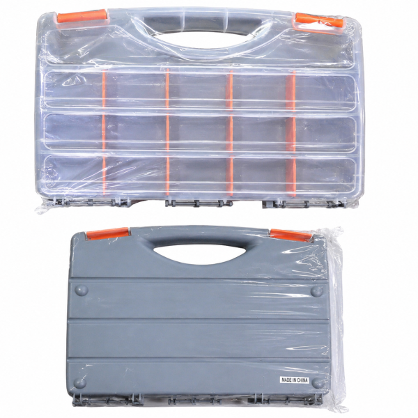 Plastic Multi-Compartment Organizer Storage Box
