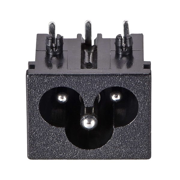 Panel Mount Plug Adapter AC 250V 2.5A IEC C6