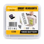 HelloCloud HC-618S Rechargeable COB LED Headlamp with 18650 Battery