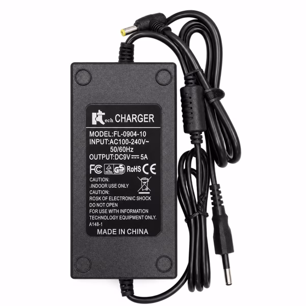 Adapter 9V 5A,Electrolik