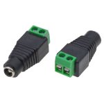 Female DC Jack Adapter with Terminal Block