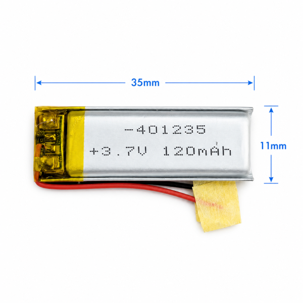 polymer 120Mah, electrolik