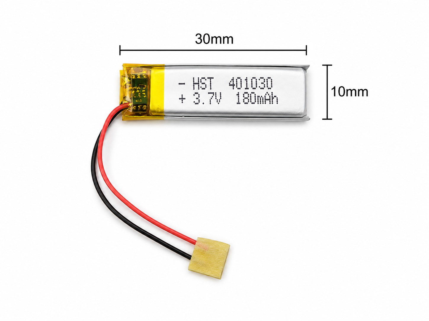 polymer 180Mah, electrolik