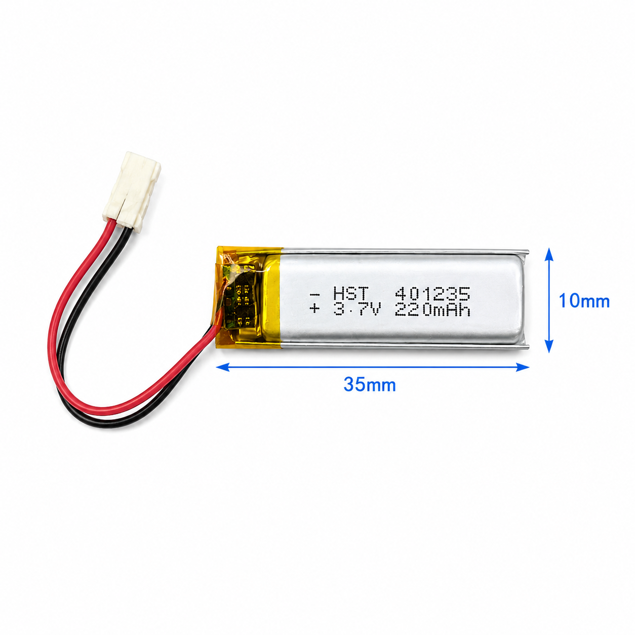 polymer 220Mah, electrolik