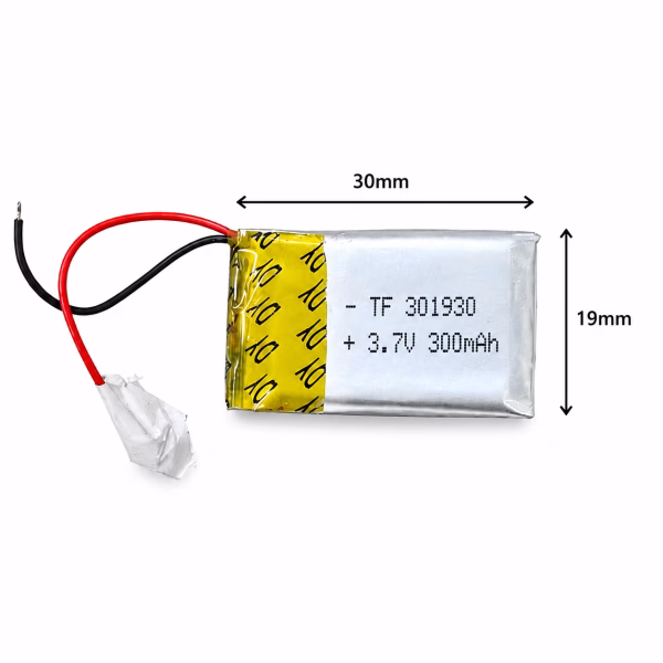 3.7V 300mAh LiPo Battery