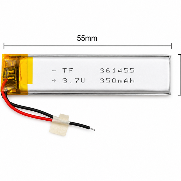 polymer 350Mah, electrolik