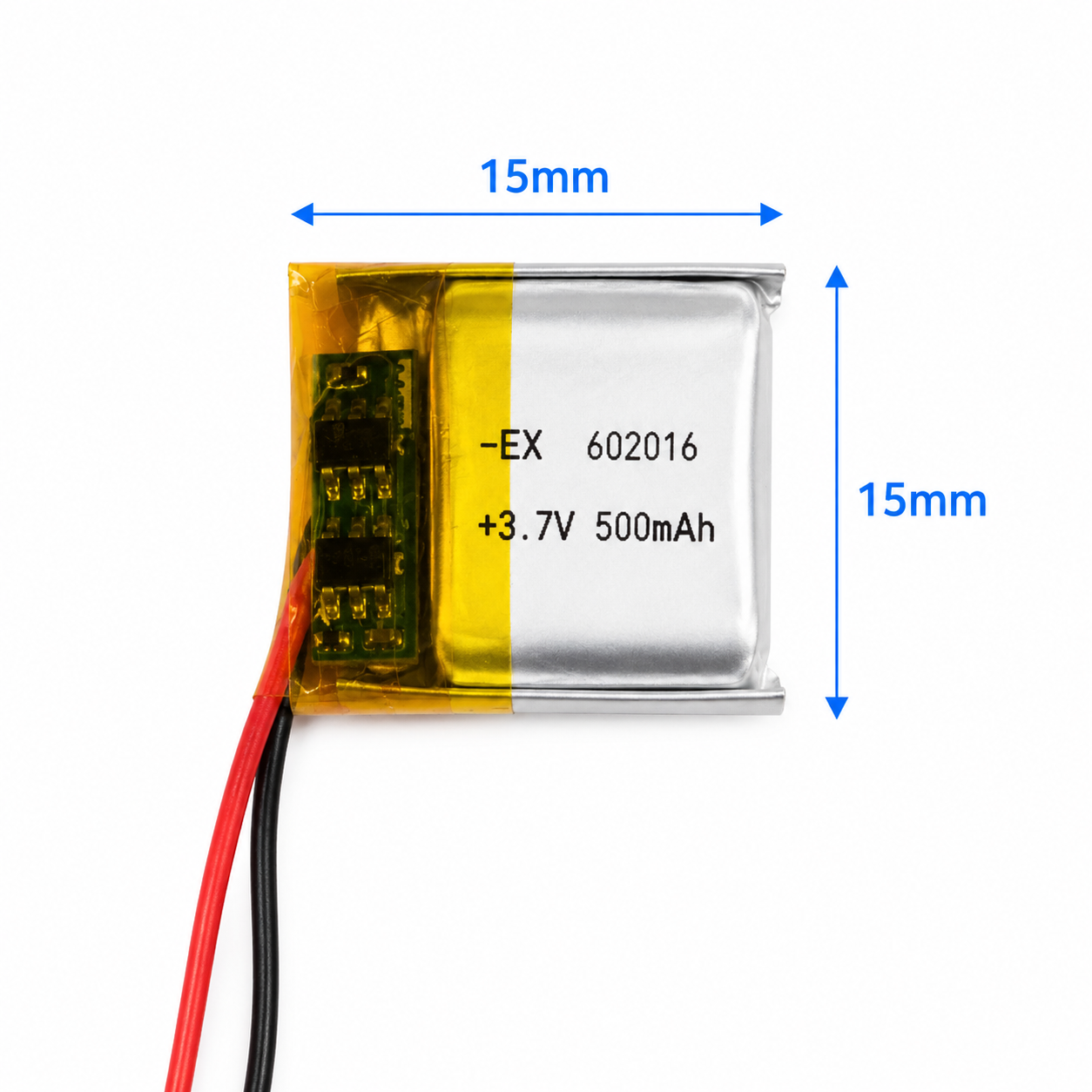polymer 500Mah, electrolik