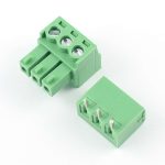 Terminal Block KF2EDGR-3.81-3P PCB Solder Right Angle 3.81mm 3 Pin ترمله فك و تركيب