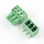 Terminal Block KF2EDGR-3.81-3P PCB Solder Right Angle 3.81mm 3 Pin ترمله فك و تركيب - Image 2