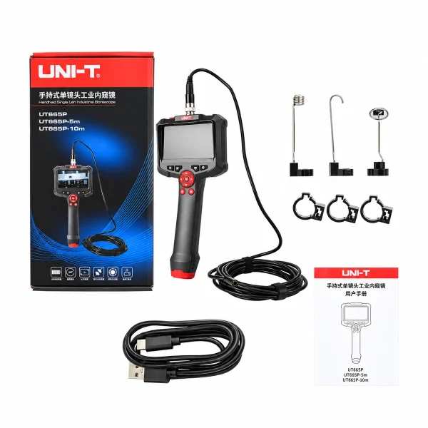 UNI-T UT665P 10M Handheld Industrial Borescope Camera