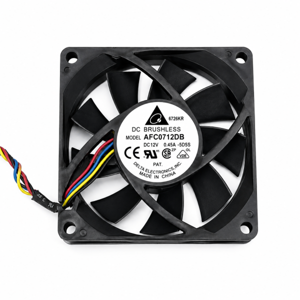 Dc Fan - Delta	AFC0712DB 70×70×15mm 12V 0.45A ( USED LIKE NEW )