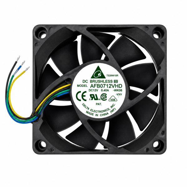 Dc Fan - Delta	AFB0712VHB 70×70×20mm 12V 0.40A ( USED LIKE NEW )