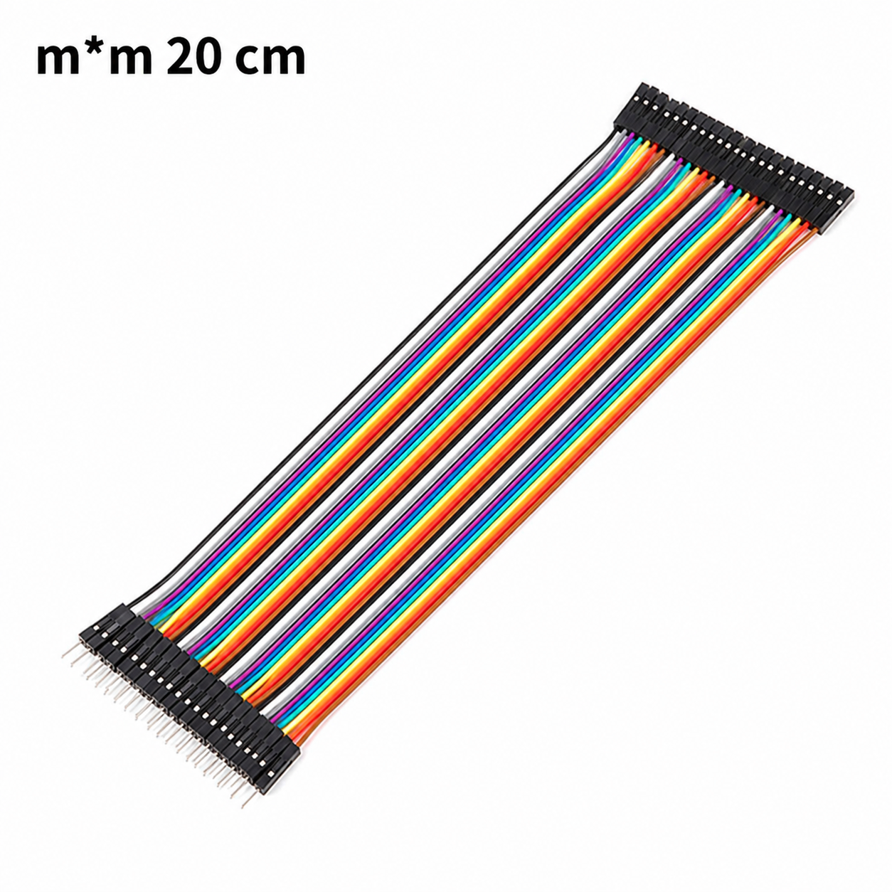 Jumper wires male * male 20 cm ( 40 pcs )