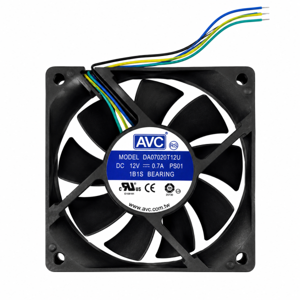 Dc Fan - AVC DE07020T12U 70×70×20mm 12V 0.7A ( USED LIKE NEW )