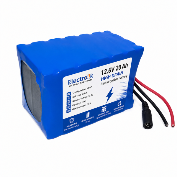 12.6V 20Ah battery, Electrolik