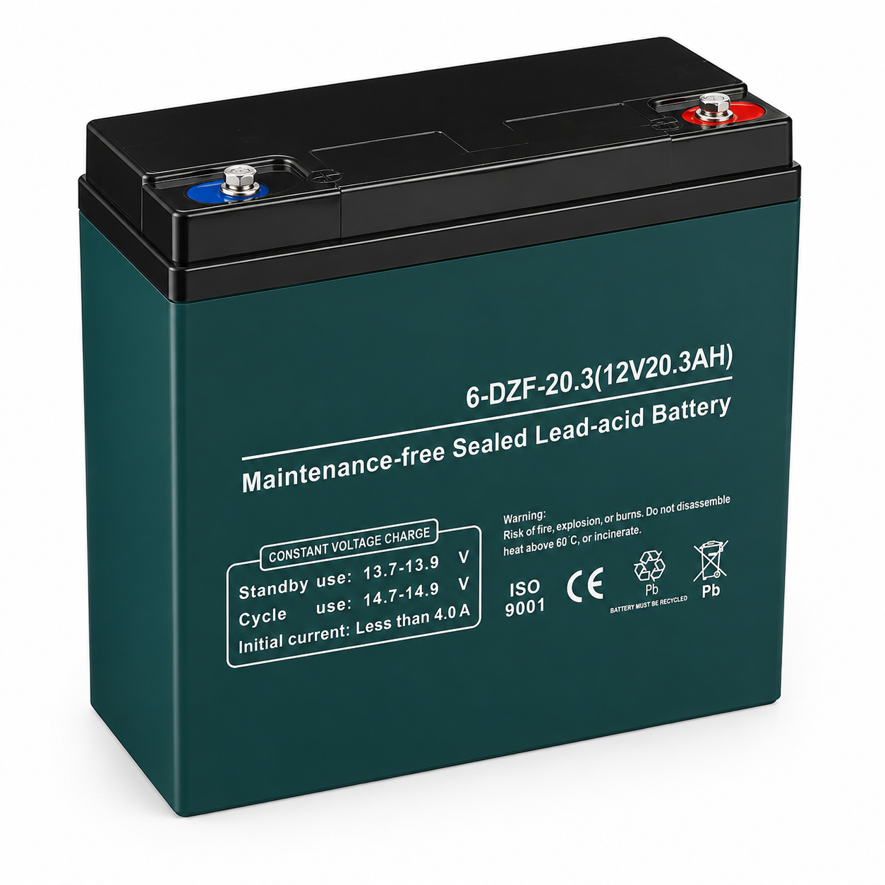 491c6b96-daac-4641-87eb-48e65bb807a5.png 12V 20.3Ah VRLA AGM Sealed Lead-Acid Battery for Electric Wheelchairs - Image 1