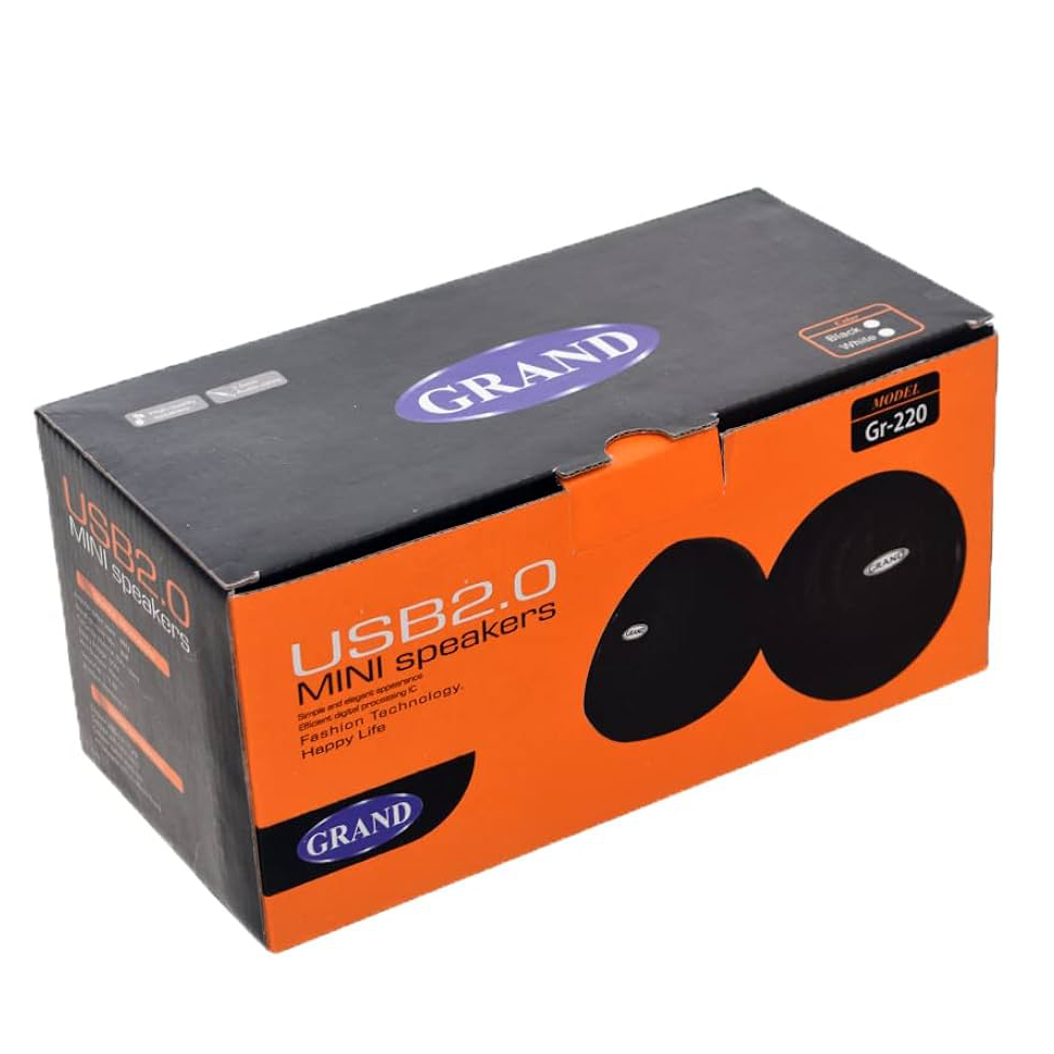 51sJNH4qYJL._AC_UF8941000_QL80_-1.jpg Grand GR-220 Mini Speaker With USB - Black - Image 1