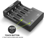 Battery Charger LiitoKala Lii-600 LCD and Capacity Tester 4 Slots