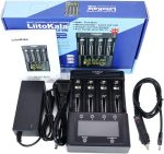 Battery Charger LiitoKala Lii-600 LCD and Capacity Tester 4 Slots