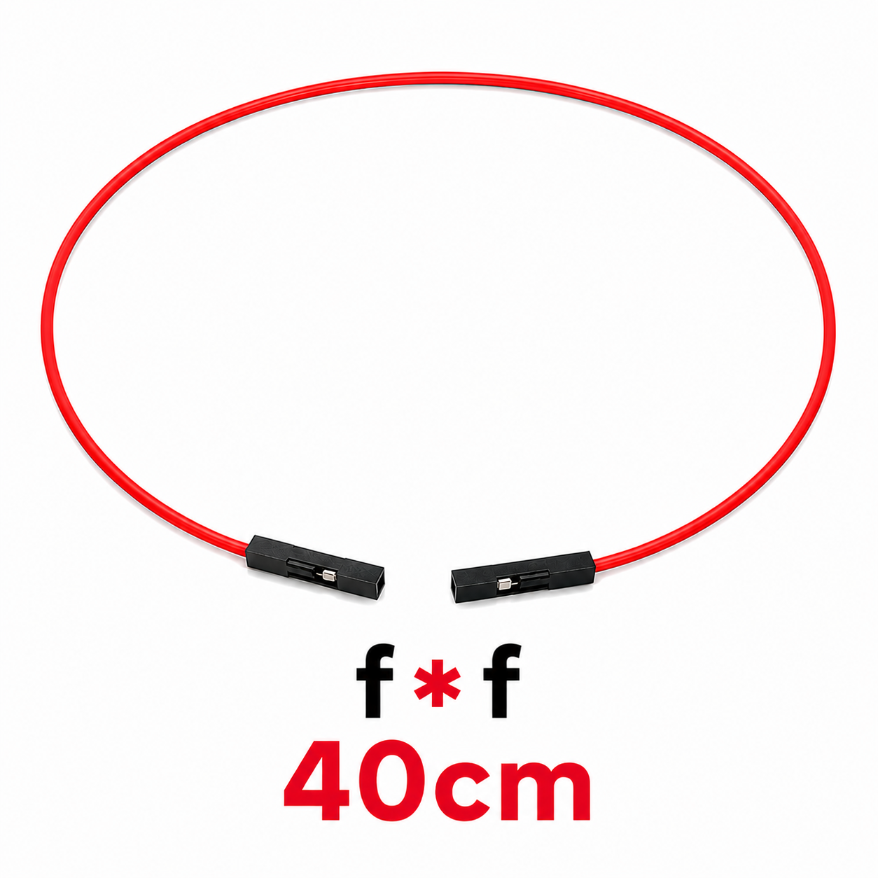 Jumper wire female * female 40 cm