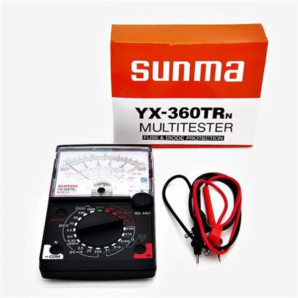 Avo Meter with Current and Voltage Measuring Indicator - XY-360TRN