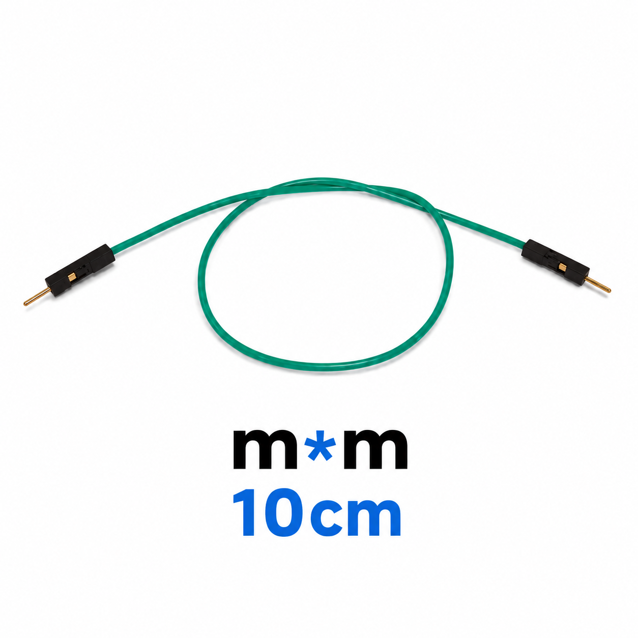738ac056-5387-4177-b1b0-71143c6dbbf5 Jumper wire male * male 10 cm - Image 1