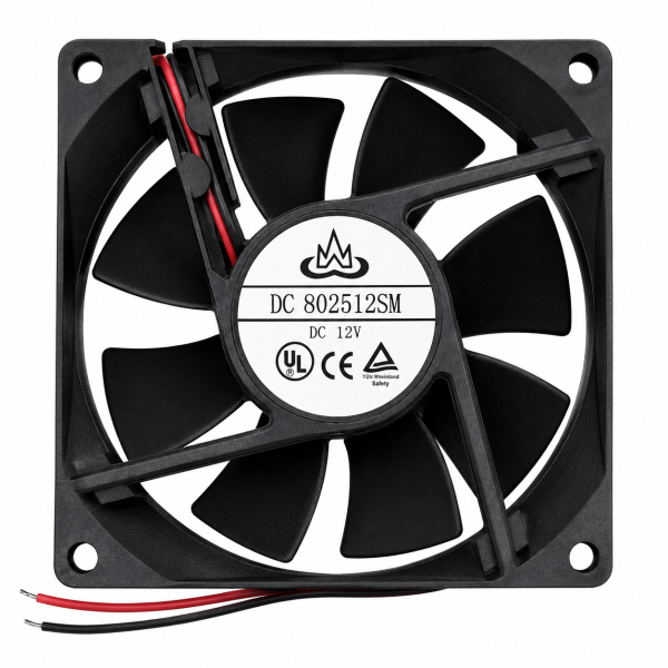 80x80x25mm 12V Cooling Fan