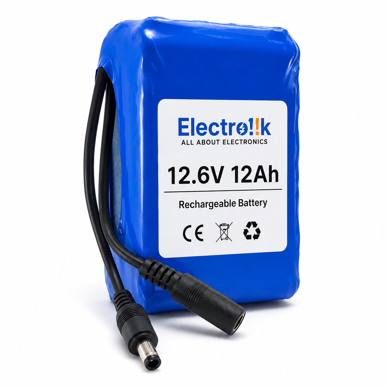 12.6v 12Ah Rechargeable battery