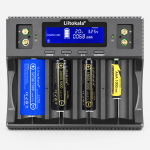 LiitoKala Lii-D4XL Battery Charger Li-ion Battery - 4 Battery Slots شاحن بطاريات ليثيوم احترافي 4 خانات ماركة ليتوكالا – Lii-D4XL