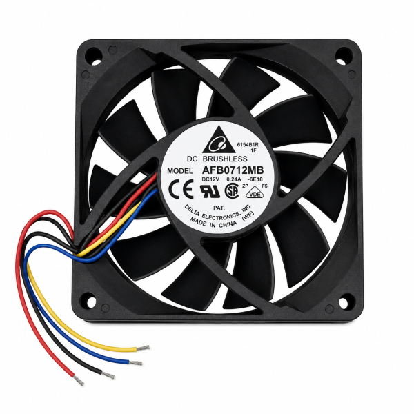 Dc Fan - Delta	AFB0712MB 70×70×15mm 12V 0.24A ( USED LIKE NEW )