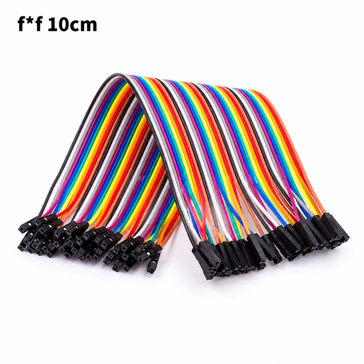 c7d7d327-aff0-497f-a4af-c065104e76c1 Jumper wires female * female 10 cm ( 40 pcs ) - Image 1