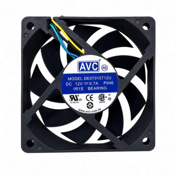 AVC DE07015T12U, electrolik