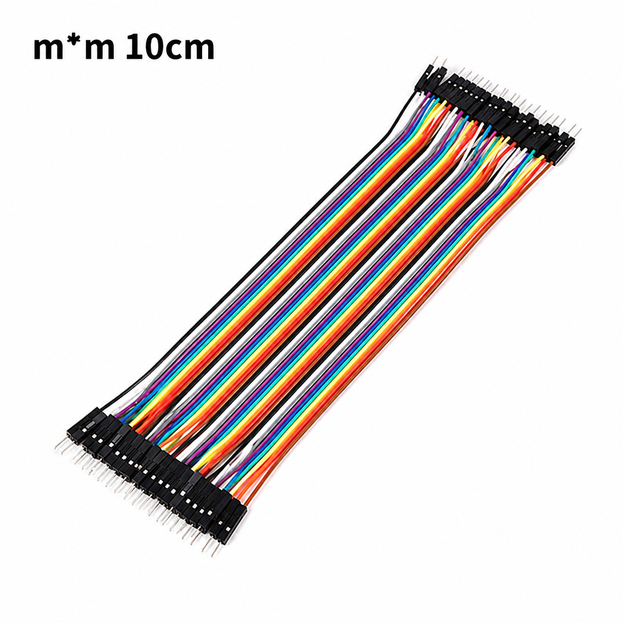 Jumper wires male * male 10 cm ( 40 pcs )