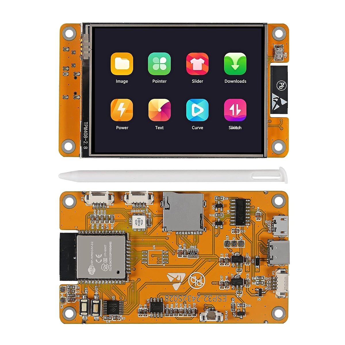 ESP32 Module With 2.8″ TFT Touch Screen Display WiFi + Bluetooth, electrolik