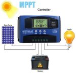 MPPT Solar Charge Controller Regulator(12V/24V ) 100A - Image 2